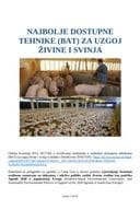 Najbolje dostupne tehnike (BAT) za uzgoj živine i svinja