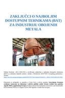 Zaključci o najboljim dostupnim tehnikama (BAT) za industriju obojenih metala