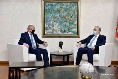 Premijer Krivokapić i ministarka Srzentić ugostili Mikija Dikersona