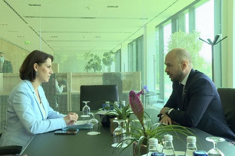 Ministar Radulović i Karoline Edštadler