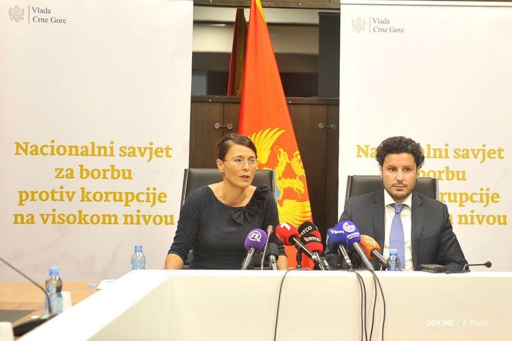 Nacionalni savjet za borbu protiv korupcije na visokom nivou - press konferencija