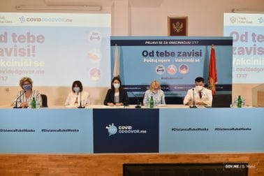 Konferencija za medije povodom predstavljanja novih epidemioloških mjera