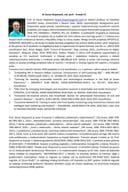 Prof. Goran Stojanovic CV