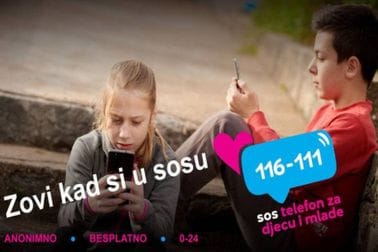 SOS telefon za djecu i mlade