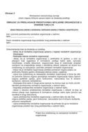 Obrazac za predlaganje predstavnika NVO