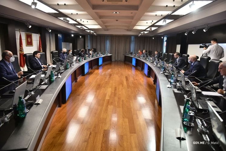 38. sjednica Vlade Crne Gore