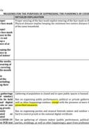 COVID-19 Measures and recommendations 11.09-24.09.2021
