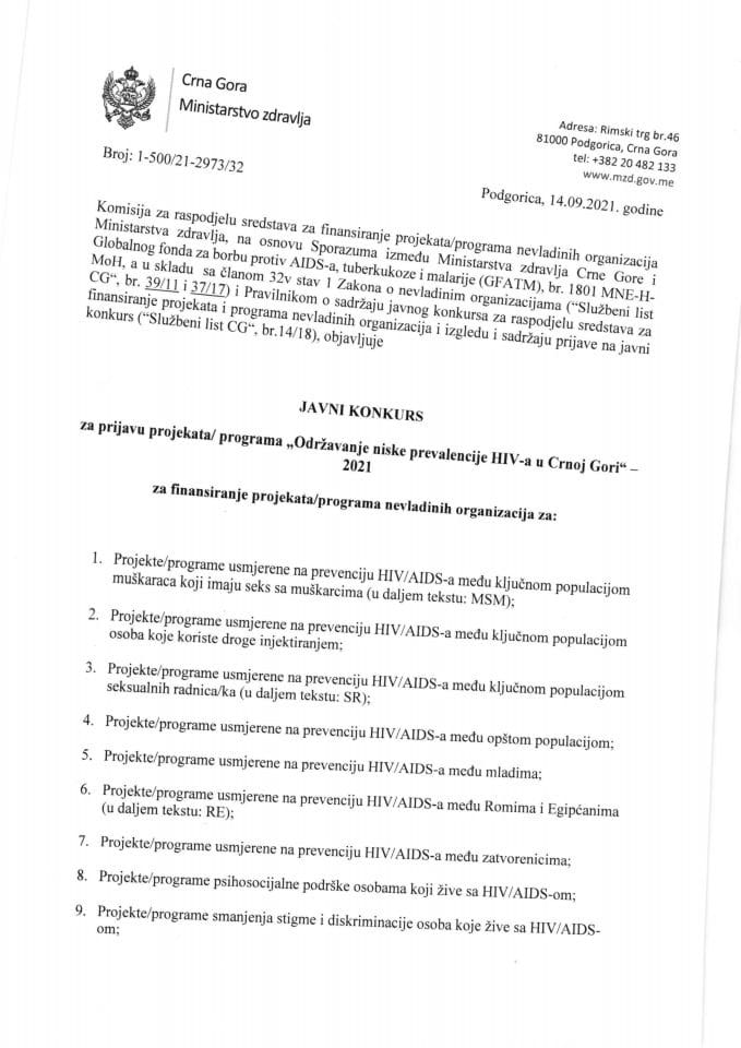 Одрзавање ниске преваленције ХИВ-а у Црној Гори_20210914_0001