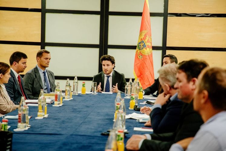 Dritan Abazović - sastanak sa crnogorskom dijasporom u Luksemburgu