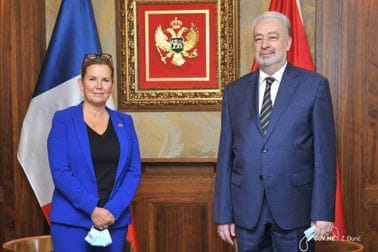 Premijer Krivokapić razgovarao sa predsjednicom Grupe prijateljstva Francuska - Zapadni Balkan