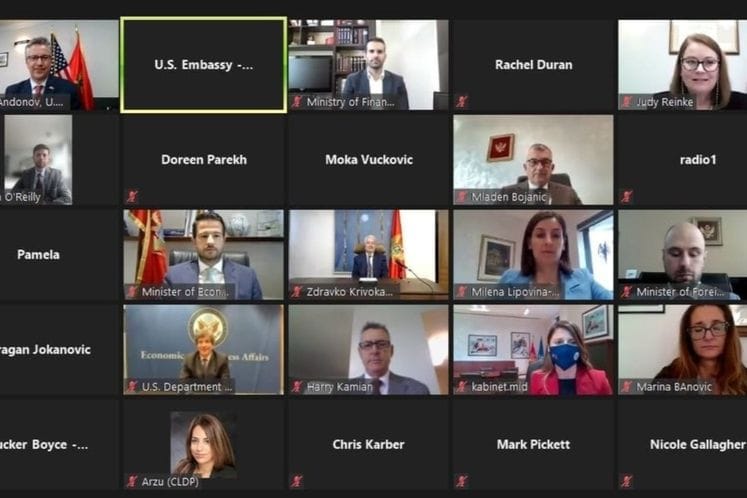 Ekonomski dijalog Crne Gore i SAD