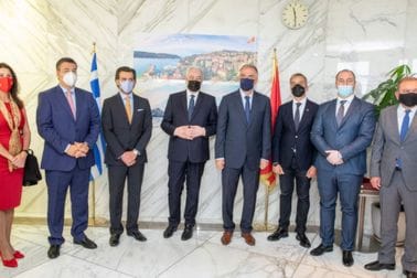 Zdravko Krivokapić - otvaranje konzulata Crne Gore u Solunu