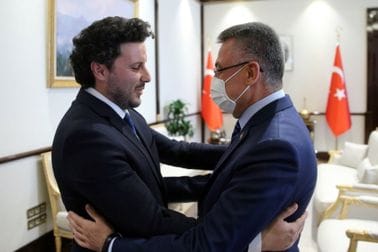 Dritan Abazovića - Fuat Oktaj