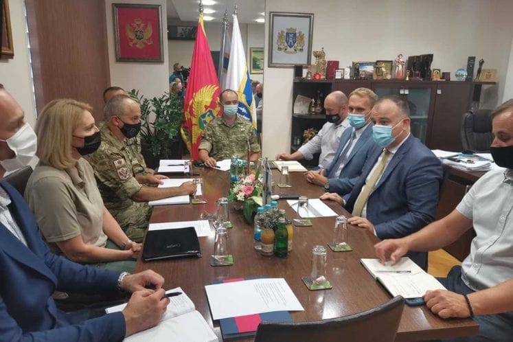 Injac i general Đurović u posjeti opštini Herceg Novi