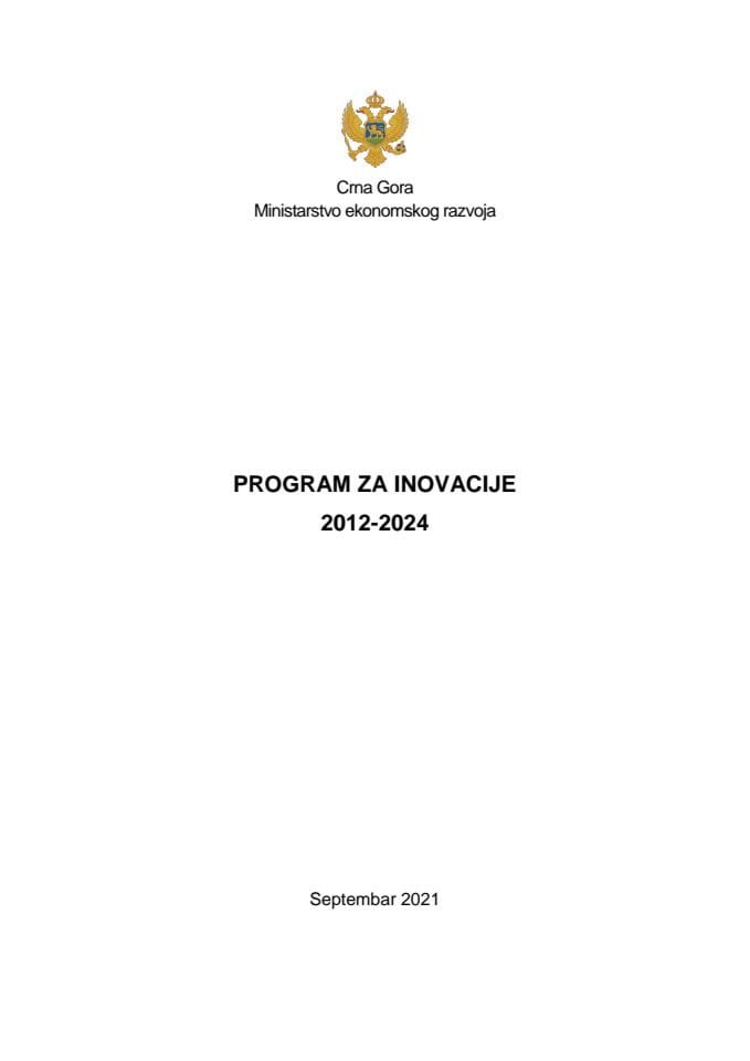 Program za inovacije 2021-2024