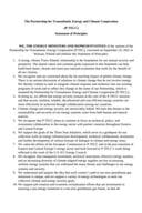 The Partnership for Transatlantic Energy and Climate Cooperation