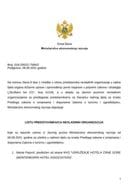ODLUKA - Predstavnik NVO po Javnom pozivu