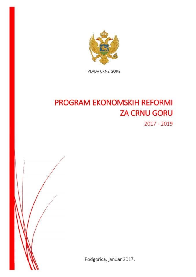 Program ekonomskih reformi Crne Gore 2017-2019