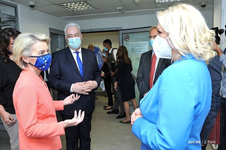 Ursula fon der Lejen ministarki zdravlja:
Pohvala za masovno testiranje, očekuje se pozitivan odgovor pridruživanju Crne Gore EU digitalnom sertifikatu