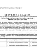 Sektorska analiza za utvrđivanje predloga prioritetnih oblasti od javnog interesa i potrebnih sredstava za finansiranje projekata i programa nevladinih organizacija iz Budžeta Crne Gore u 2022. godini
