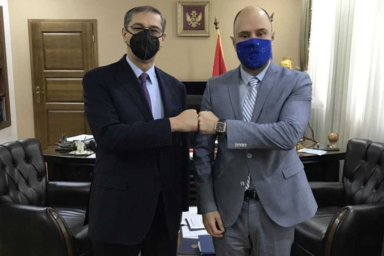 Ministar Radulović – ambasador Zelioli: Podrška Italije evropskim aspiracijama Crne Gore od ključnog značaja za naš vanjskopolitički put