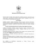 javni poziv zainteresovane javnosti