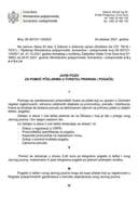 Javni poziv pogače za prihranu pčela i obrazac