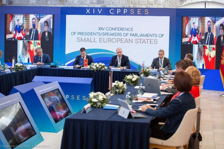 Ministar Radulović na otvaranju 14. Konferencije predsjednika parlamenata malih evropskih država
