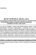 Sektorska analiza za utvrđivanje predloga prioritetnih oblasti od javnog interesa i potrebnih sredstava za finansiranje projekata i programa nevladinih organizacija iz Budžeta Crne Gore u 2022. godini - Zaštita životne sredine u saobraćaju