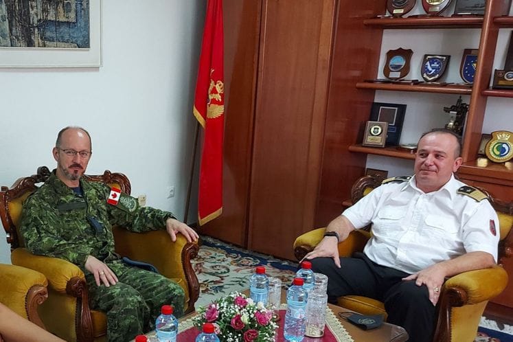 Radna posjeta izaslanika odbrane Kanade