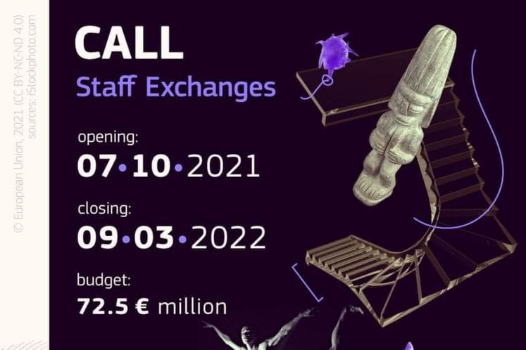 Otvoren poziv za razmjene osoblja u okviru Marija Sklodovska Kiri akcija
