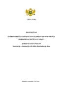 III Izvještaj o sprovođenju CEDAW na crnogorskom jeziku