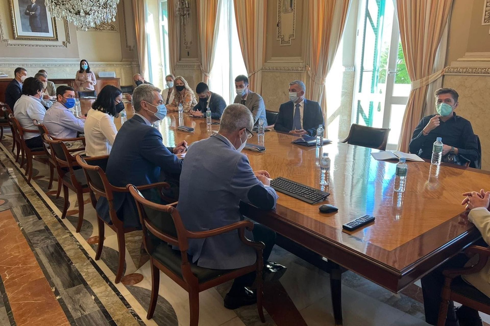 Ministar Bojanić i delegacija Ministarstva kapitalnih investicija sastala se sa rukovodstvom luke Malaga