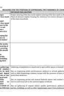 COVID-19 Measures and recommendations 09.10-22.10.2021