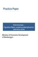 CP3 - Practice paper of Distinctiveness EN