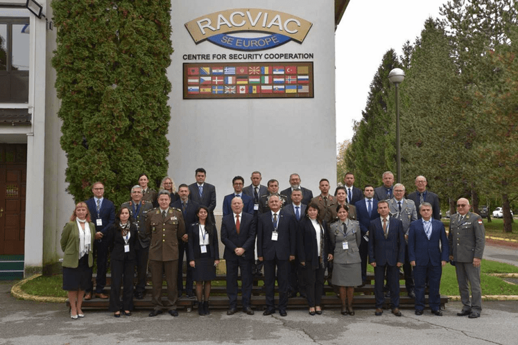 General Pešić na sastanku Multinacionalne savjetodavne grupe RACVIAC-a