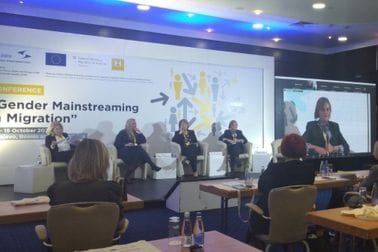 Biljana Pejović, učestovala je na  Regionalnoj konferenciji  na temu „Rodna ravnopravnost  i migracije