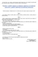 Pravilnik o dozvoli za korišćenje prekursora