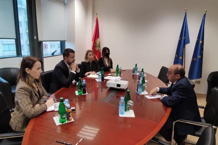 Ministar Milatović i ambasador Egipta