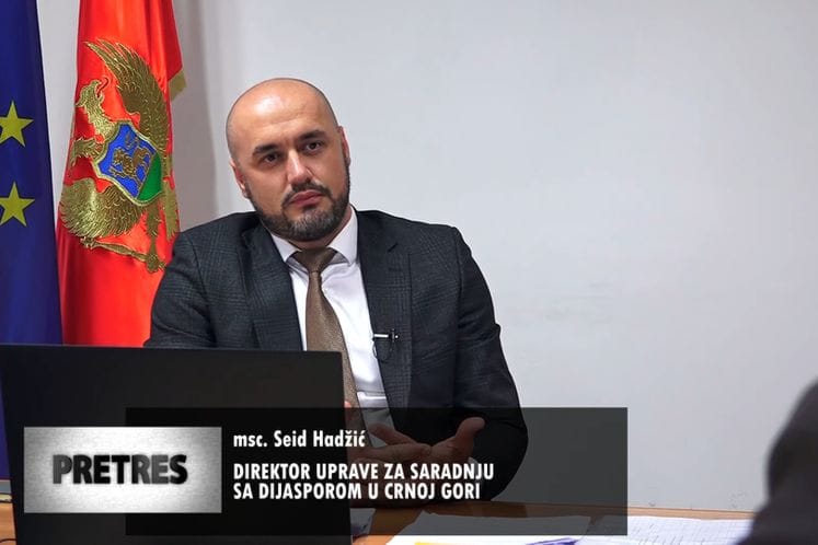 Intervju direktora Uprave za saradnju sa dijasporom-iseljenicima za TV Sandžak