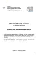 Otkrivanje falsifikovanih dokumentata u oblasti IPA fondova - Praktični vodič za Implementacione agencije