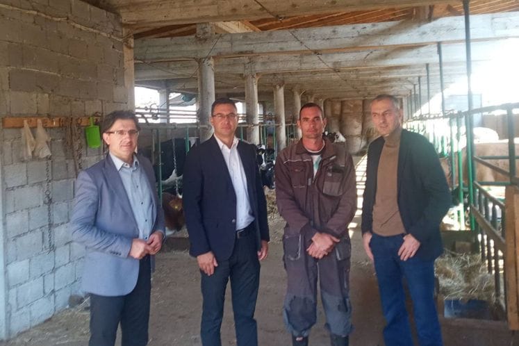Predstavnici Ministarstva posjetili farmu braće Radovana i Slobodana Jovanovića
