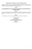 Law on Amendment of Law on Spatial Planning and Construction of Structures (“Official Gazette of Montenegro”, No. 063/18 of September 28, 2018)