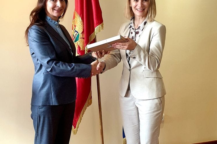 Saopštenje za javnost: Upriličen prijem povodom odlaska na dužnost ministra savjetnika u Ambasadi Crne Gore u Bosni i Hercegovini, gđi Satki Hajdarpašić