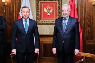 Premijer Krivokapić razgovarao sa predsjednikom Poljske Andžejom Dudom