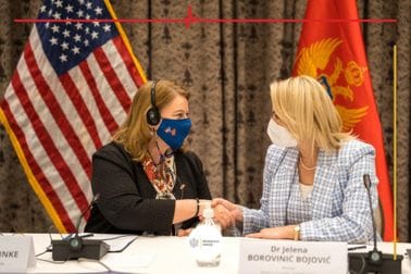 SAD doniraju 2.7 miliona dolara Crnoj Gori za borbu protiv COVID 19