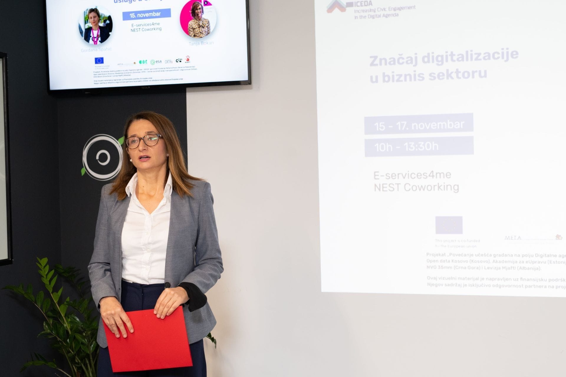 Drzavna sekretarka Marina Banovic- ''Značaj digitalizacije u biznis sektoru'