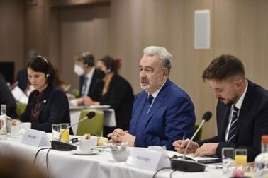 Predsjednik Vlade Crne Gore prof. dr Zdravko Krivokapić prisustvovao radnom doručku ministara GAC-a
