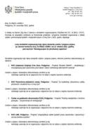 Lista NVO koje nisu dostavile urednu i popunu prijavu na javni konkurs - Reintegracijom do (društvene) zajednice