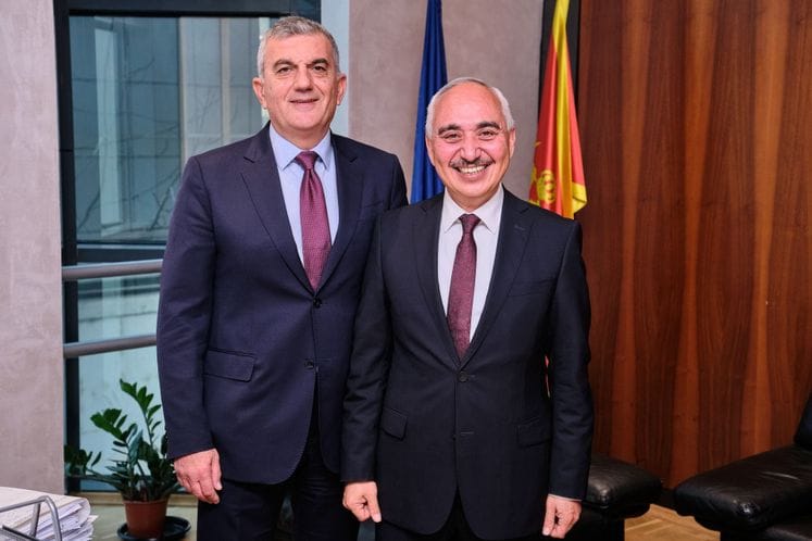 Sastanak ministra Bojanića sa šefom diplomatske misije Azerbejdžana u Crnoj Gori Azadom Nagijevim